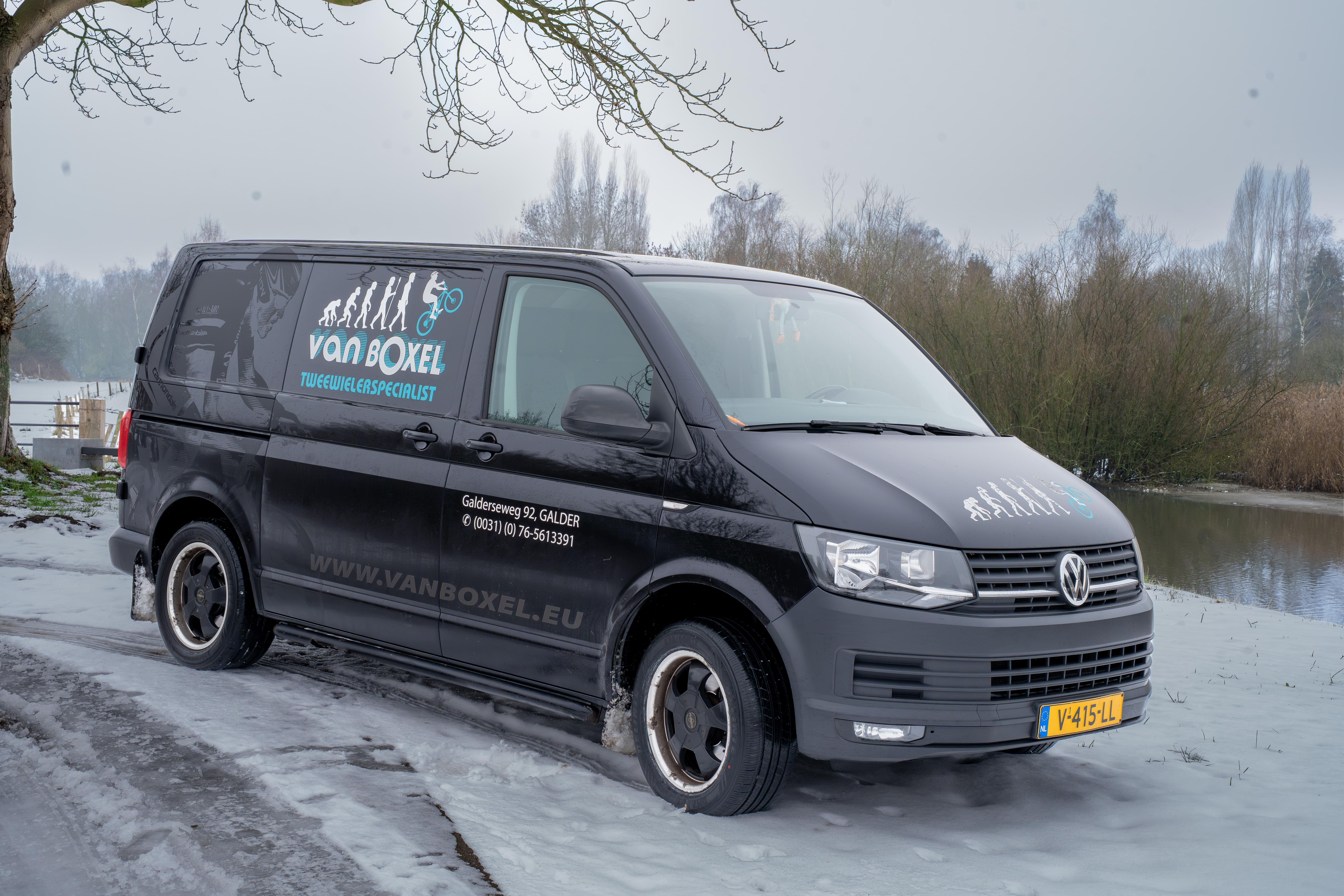 Servicebus van Van Boxel Tweewielers